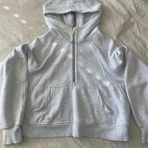 Scuba Oversized Half-Zip Hoodie (M/L)